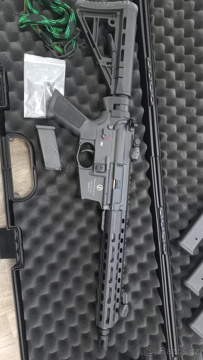 Samonabíjecí puška AR15-9 S4F 10,5\" / ráže 9mm Schmeisser
