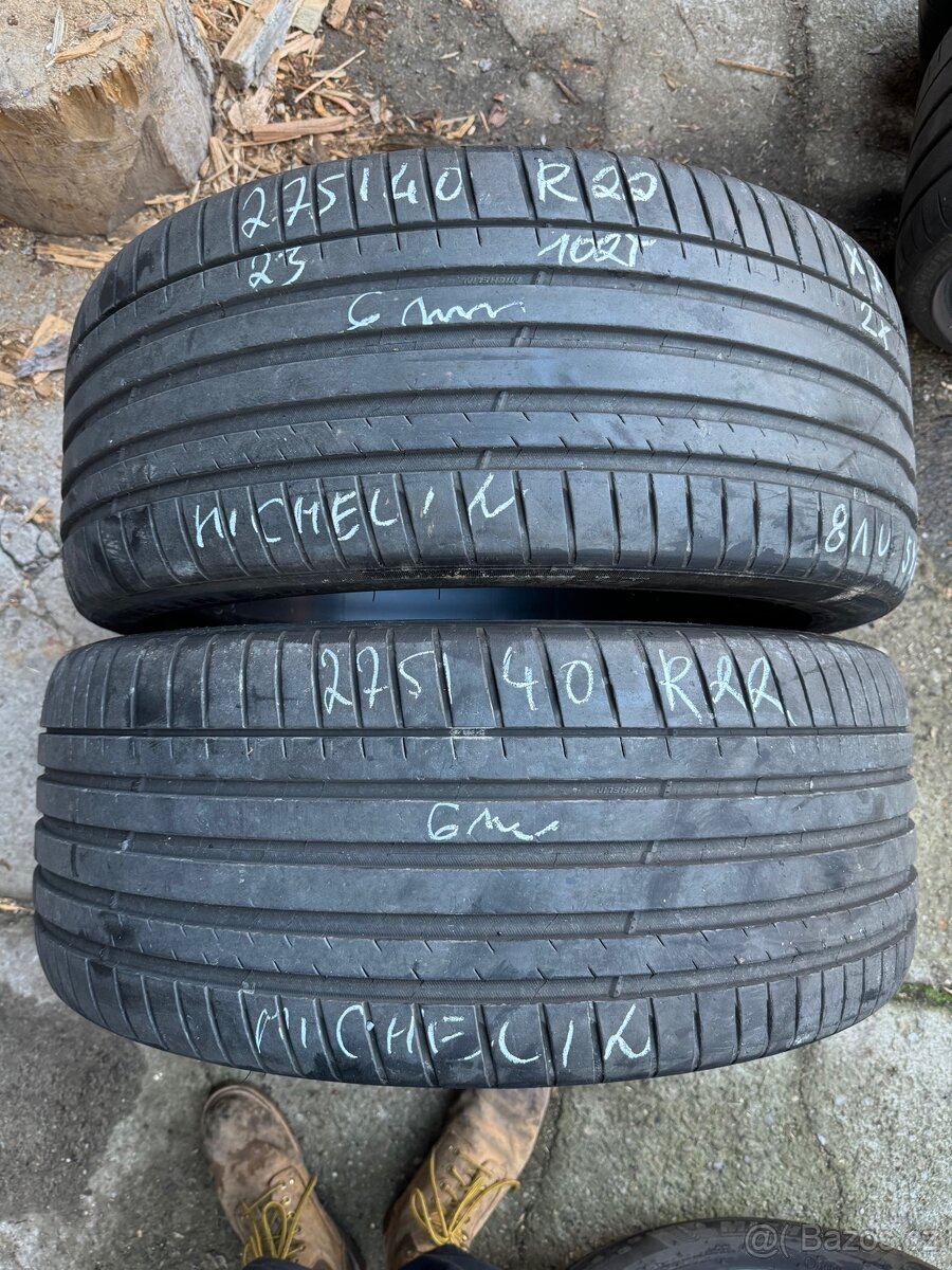 Letní pneu 2x275/40 R22 Michelin