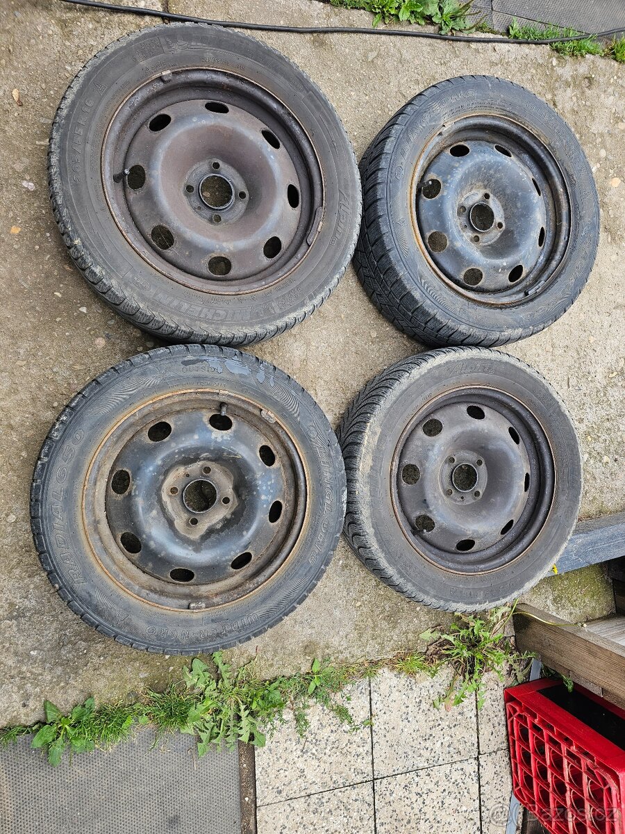 Plechová kola 16" Citroën C4