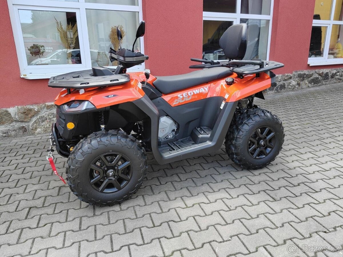Čtyřkolka Segway AT5 L T3b, oranžová/černá