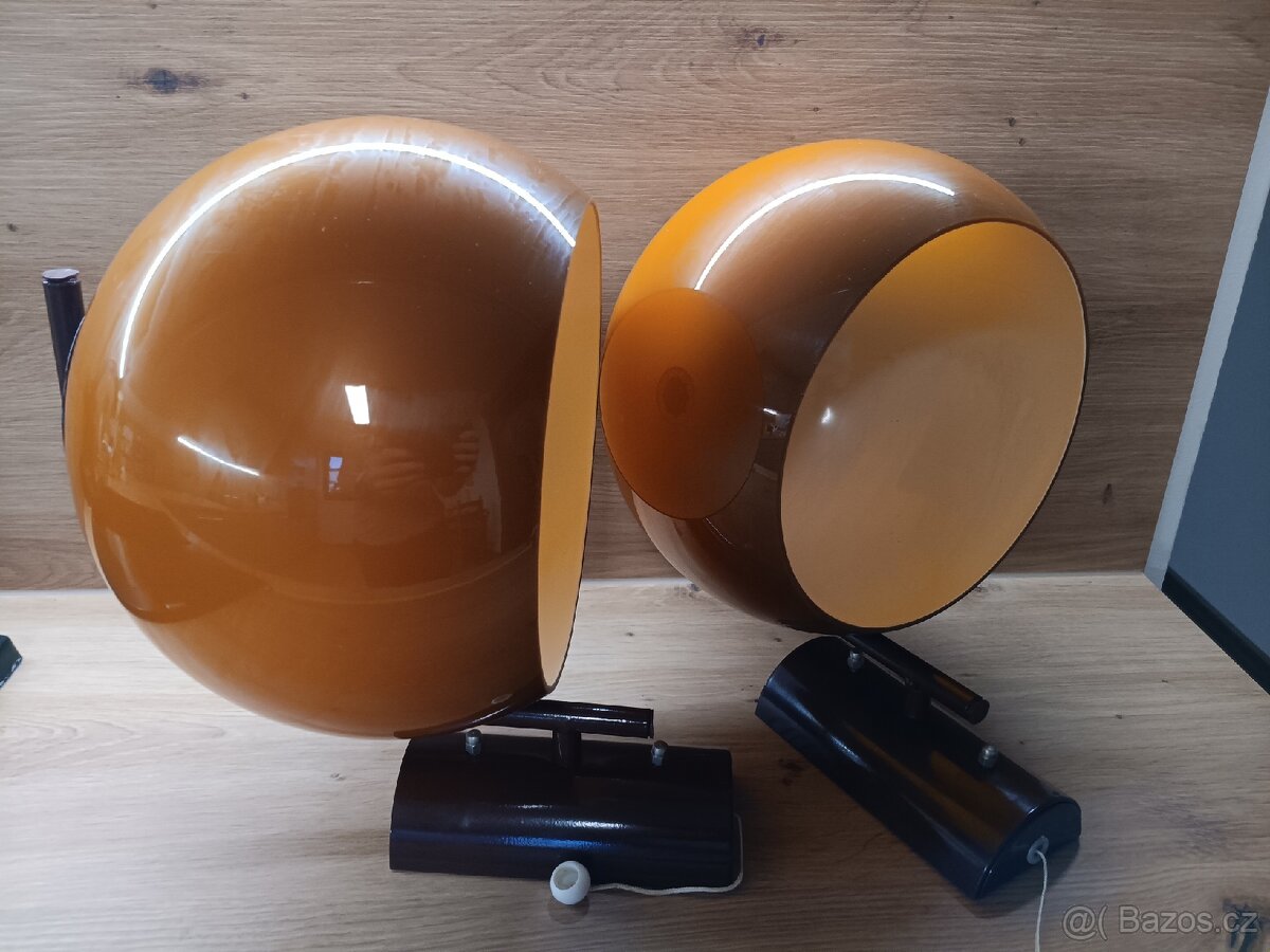 Retro lampičky na zeď
