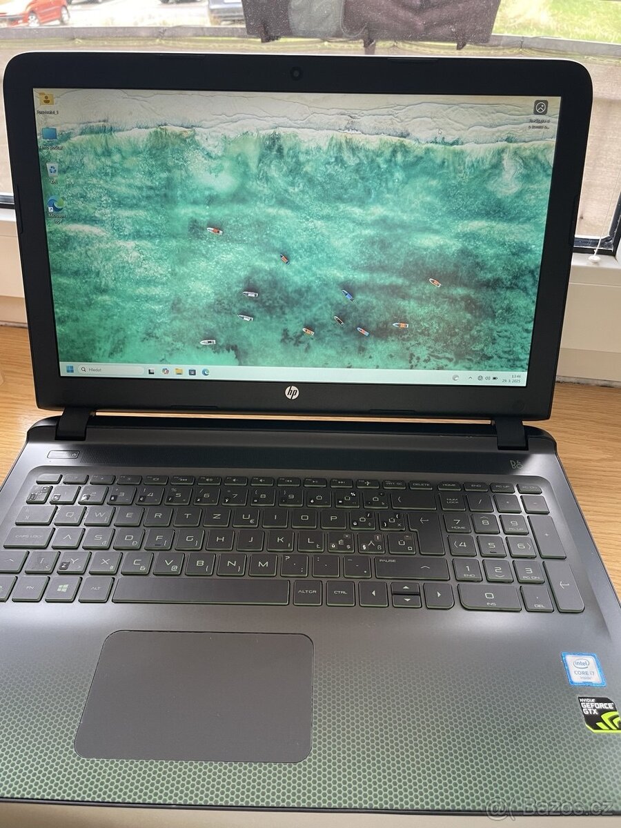 Prodám herní notebook HP Pavilion Gaming 15-ak002nh