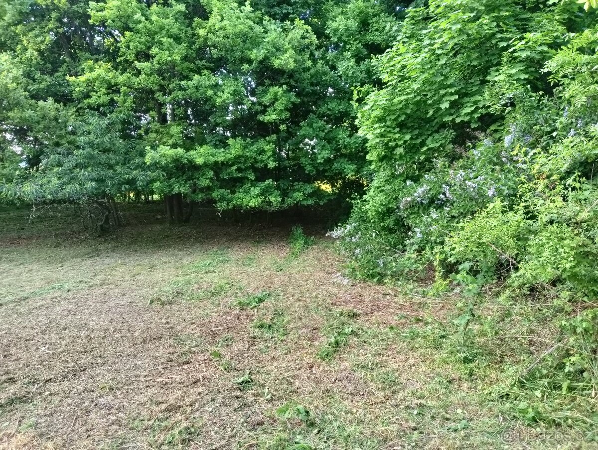 🏡 Pronájem / prodej zahrady s altánkem – 1795 m², Božkovice