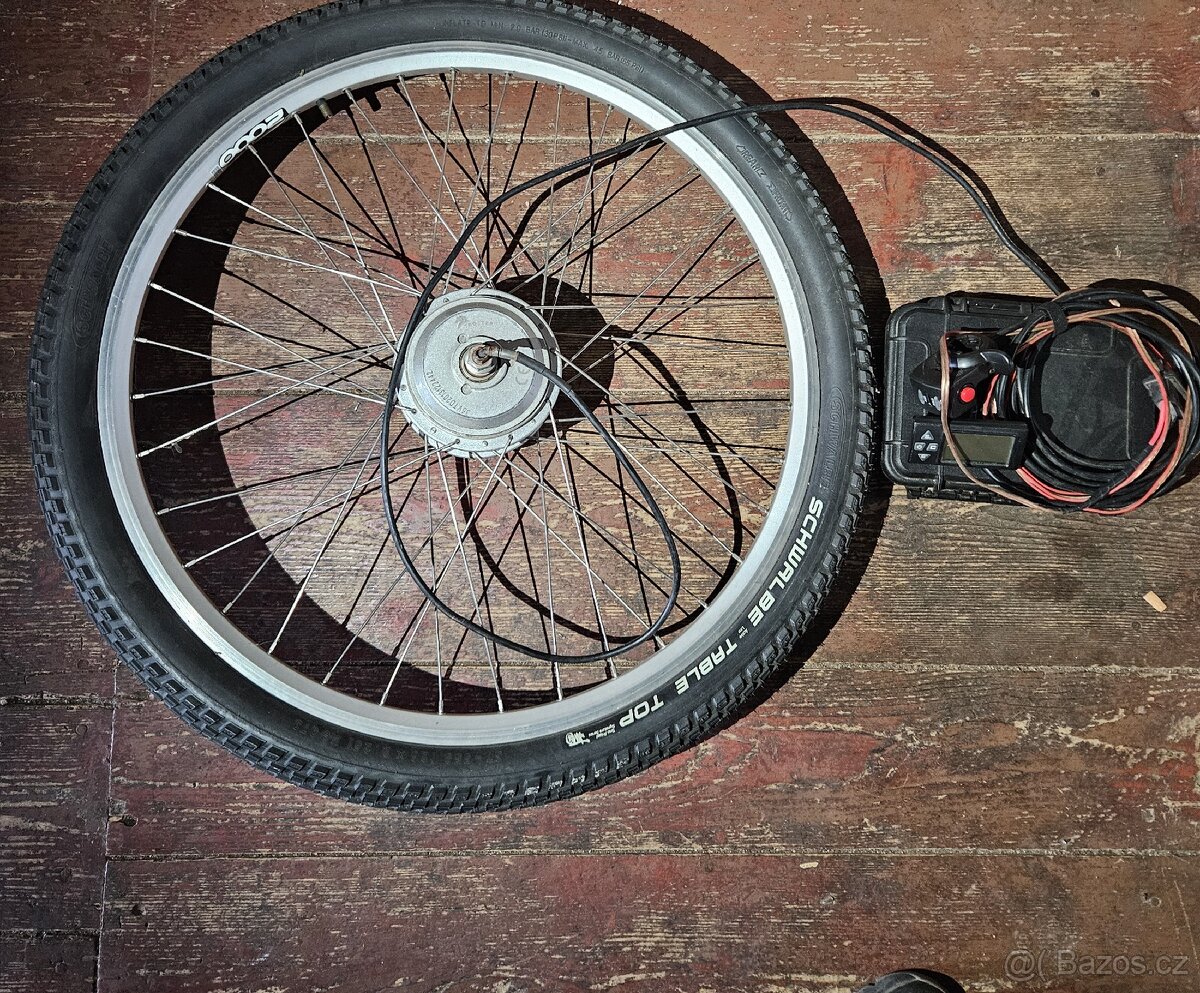 Motor 500W pro snadnou rychlou přestavbu na elektrokolo