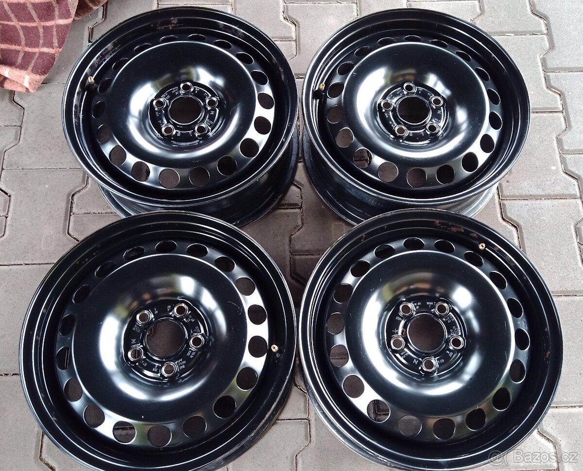 Disky R15 5x100 Škoda, VW, Seat