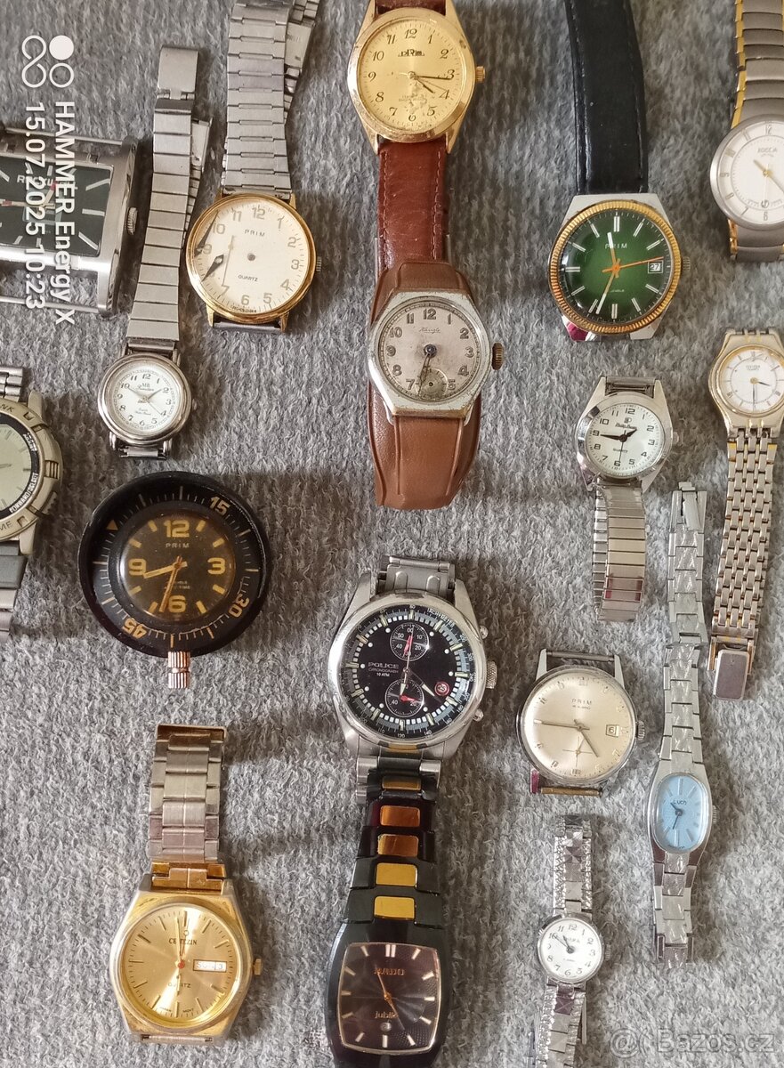 Prodám, hodinky , PRIM, RADO ..