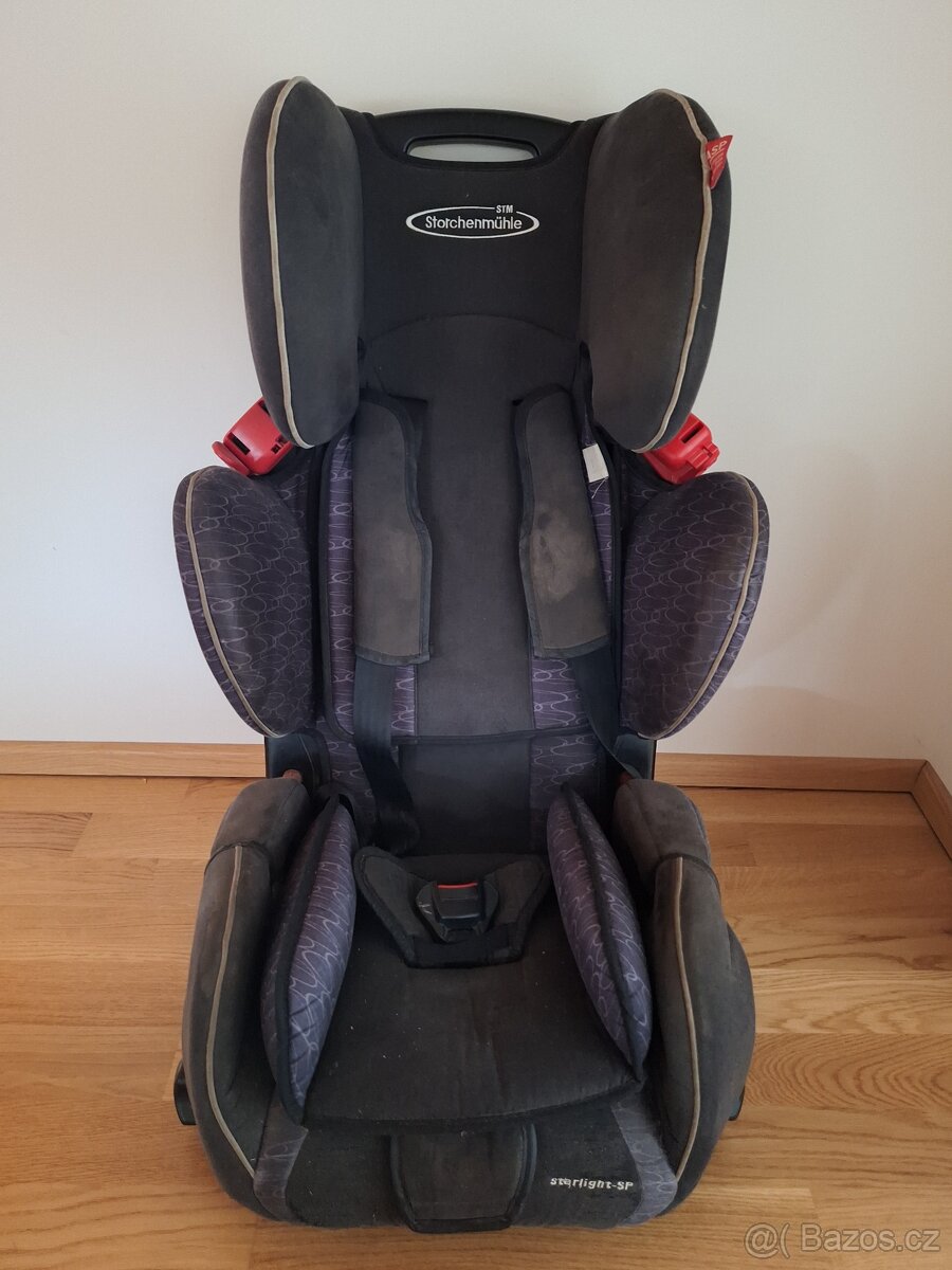 Dětská autosedačka Storchenmühle - černá