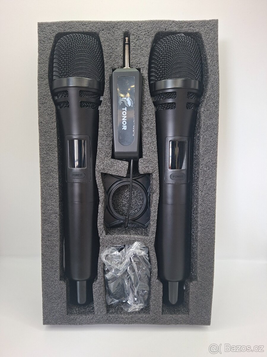 TONOR Mikrofony bezdrátový TW320  (nepoužitý) 2kusy