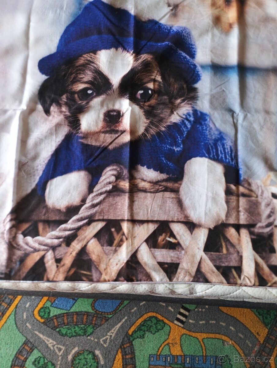Ložní povlečení s pejsky
