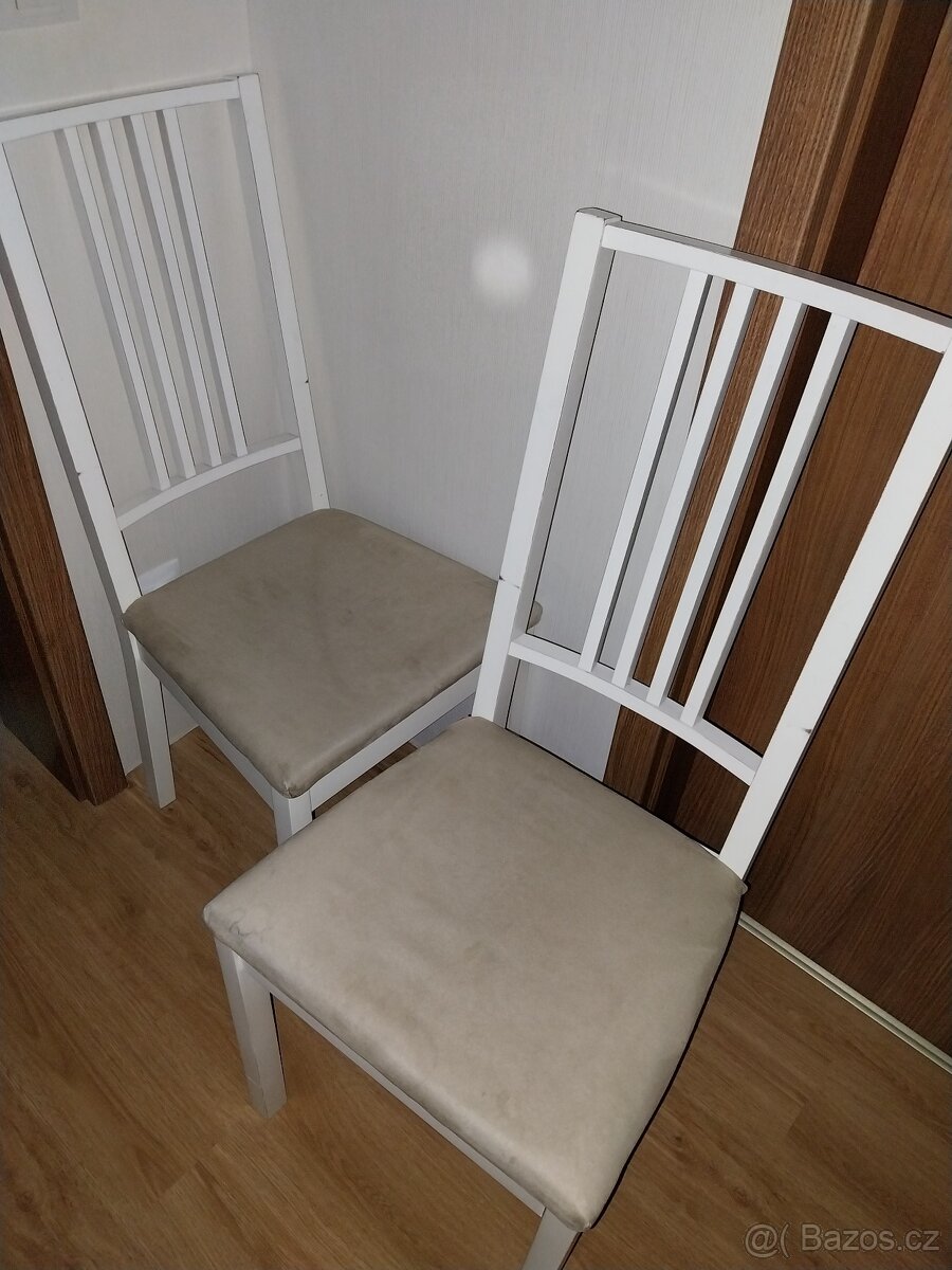 2 židle z ikey