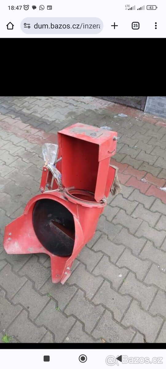 Prodám sněhovou frézu k Tera Vari systém