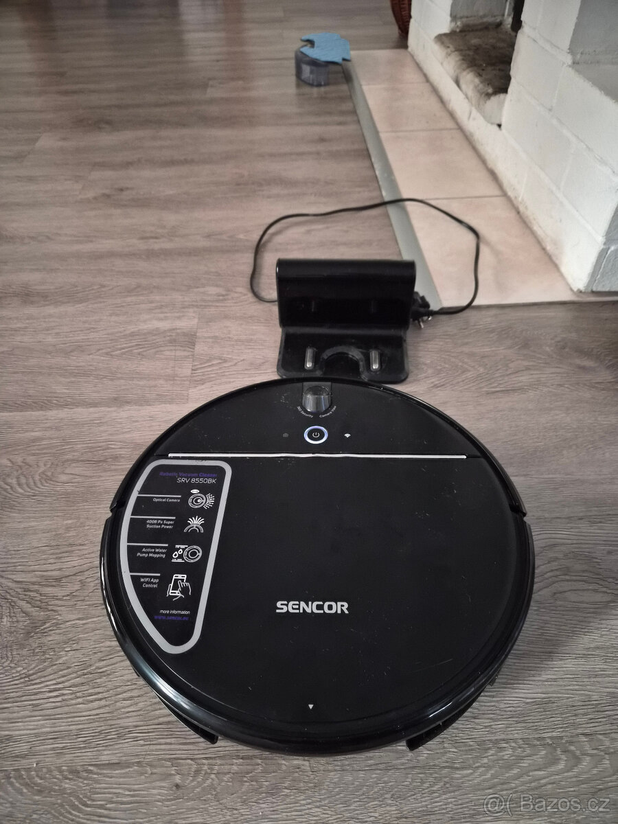 Robotický vysavač Sencor SRV8550BK