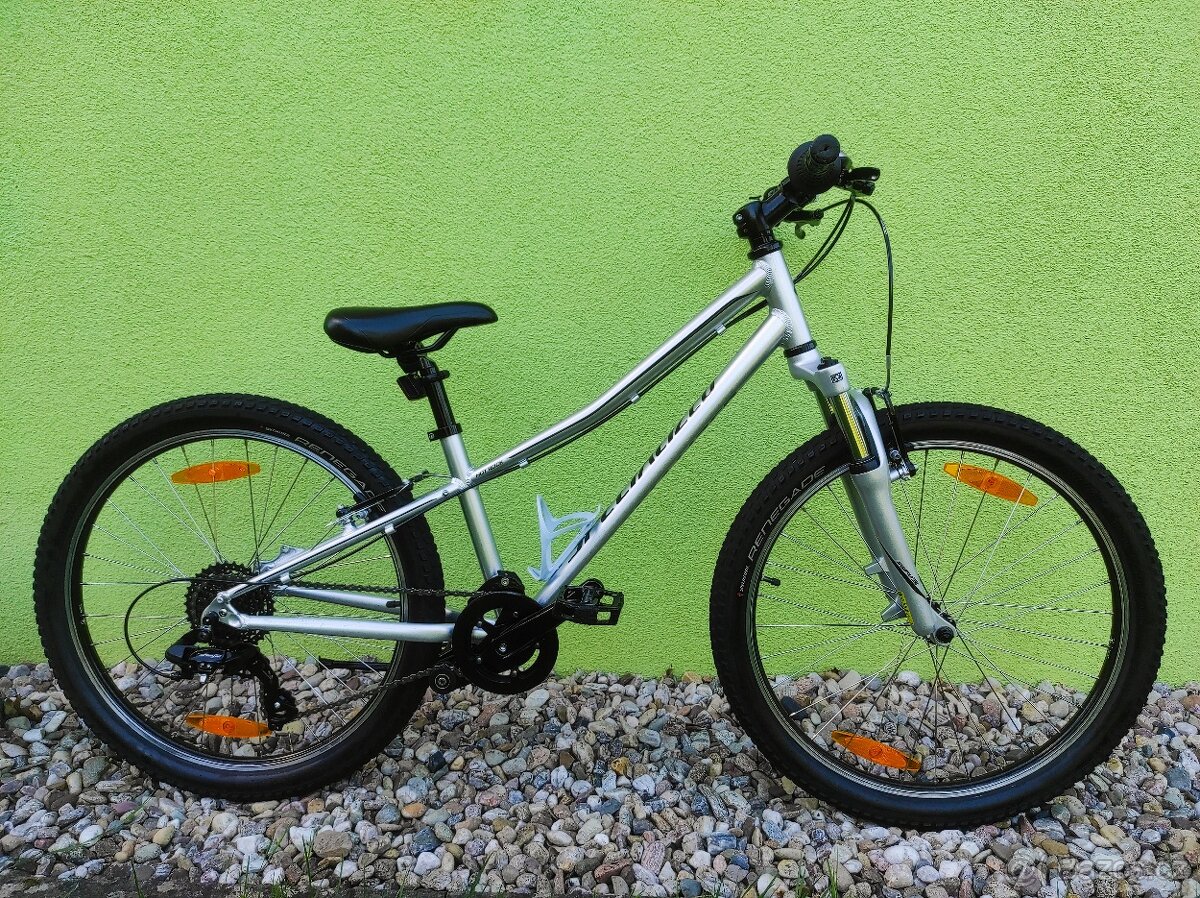 Značkové dětské horské kolo SPECIALIZED 24" (stříbrná)