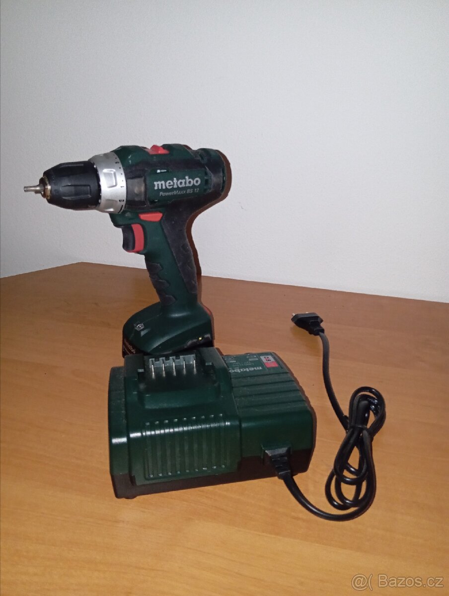 🔧 Aku vrtačka Metabo PowerMaxx BS 12
