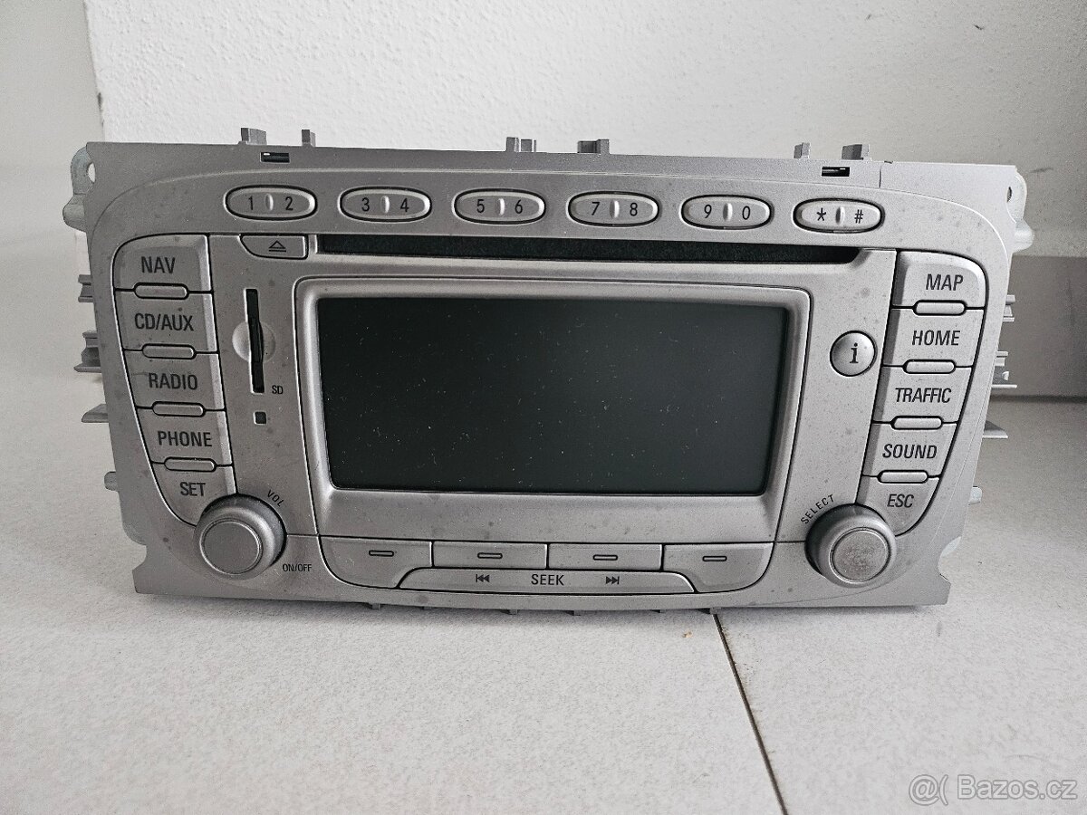 FORD TRAVELPILOT FX LSRNS NAVI SD CD MP3 8M5T-18K931-AE 7612