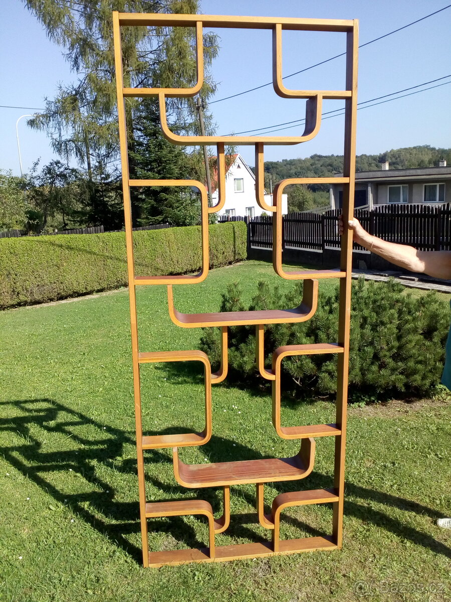 květinová-retro dělící stěna