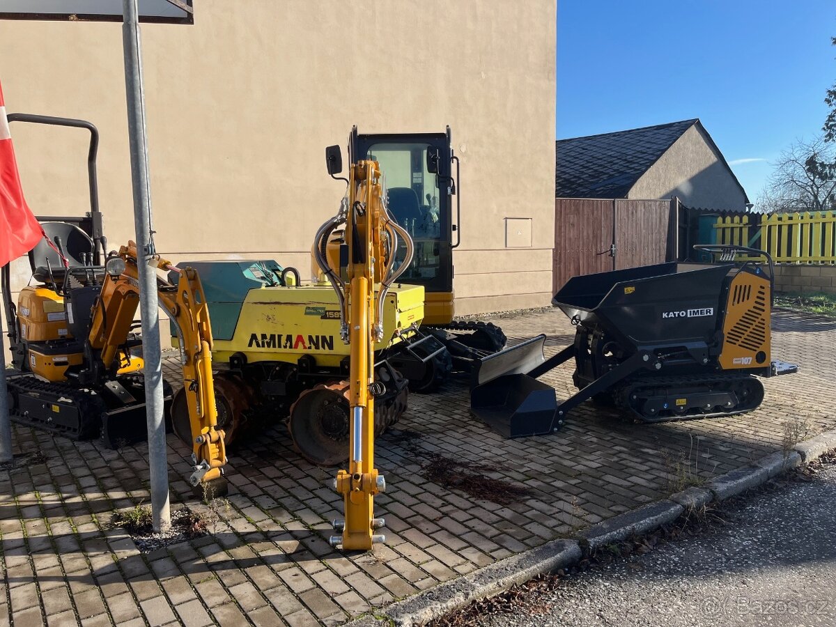 MINIRYPADLO DUMPER japonského výrobce KATO. Nové, skladem.