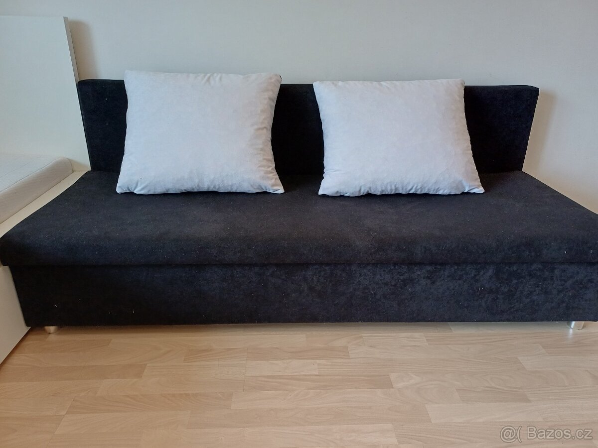 Rozkladaci gauc na 2 luzka s uloznym prostorem