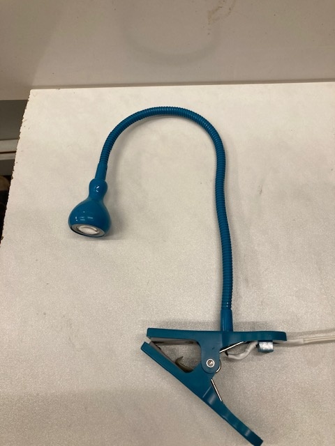 Stolní lampa s klipem