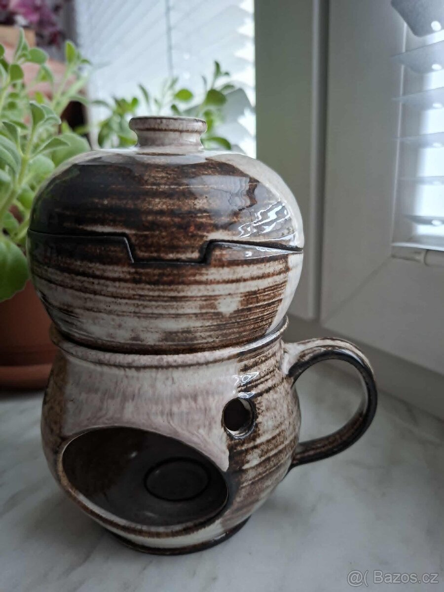 Keramická pícka na jablko, aneb jablkogril