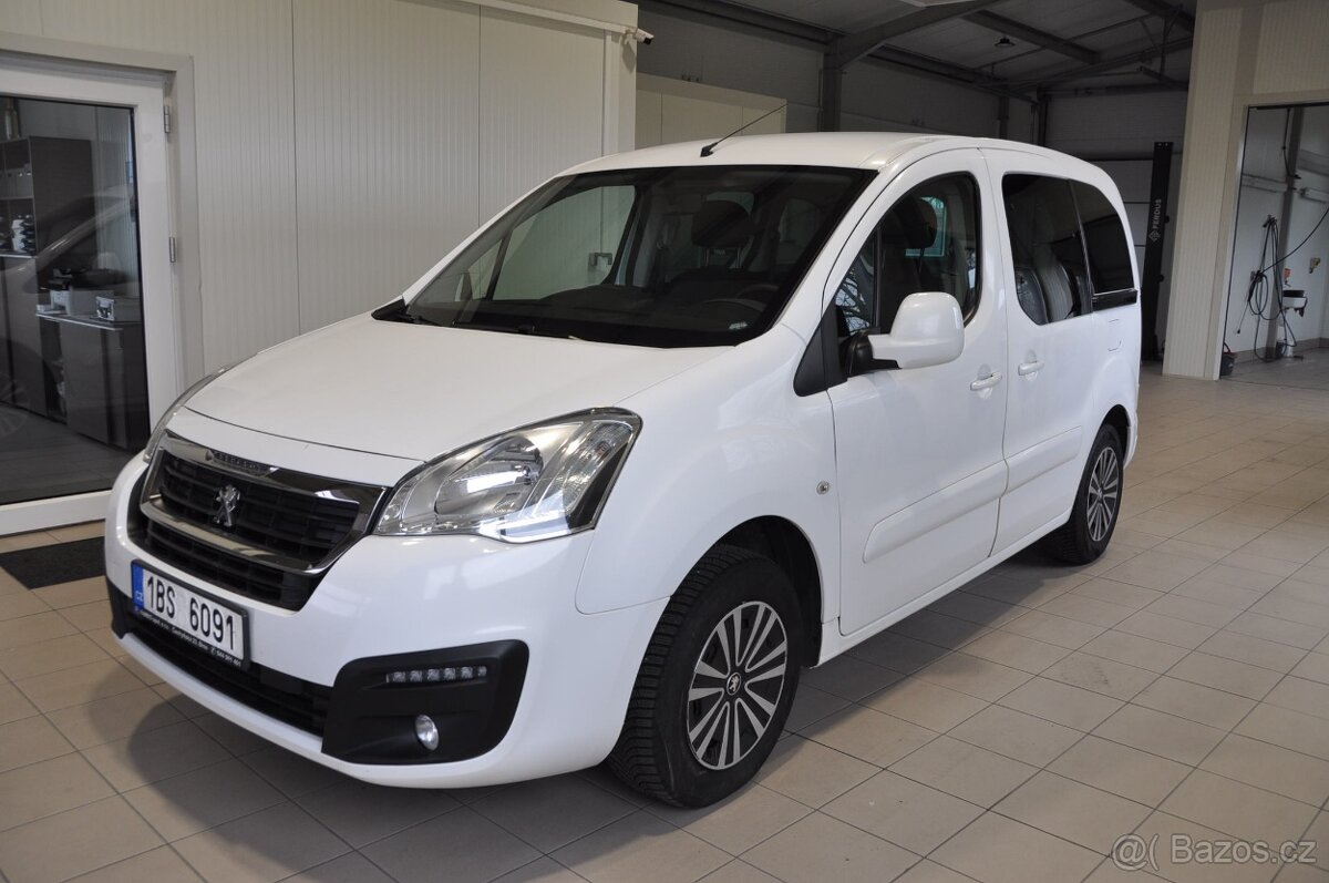 Prodám Peugeot Partner Tepee 1.6 Hdi 2017 odpočet DPH ČR