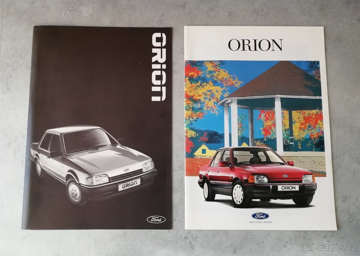 Ford Orion - prospekty - doprava v ceně