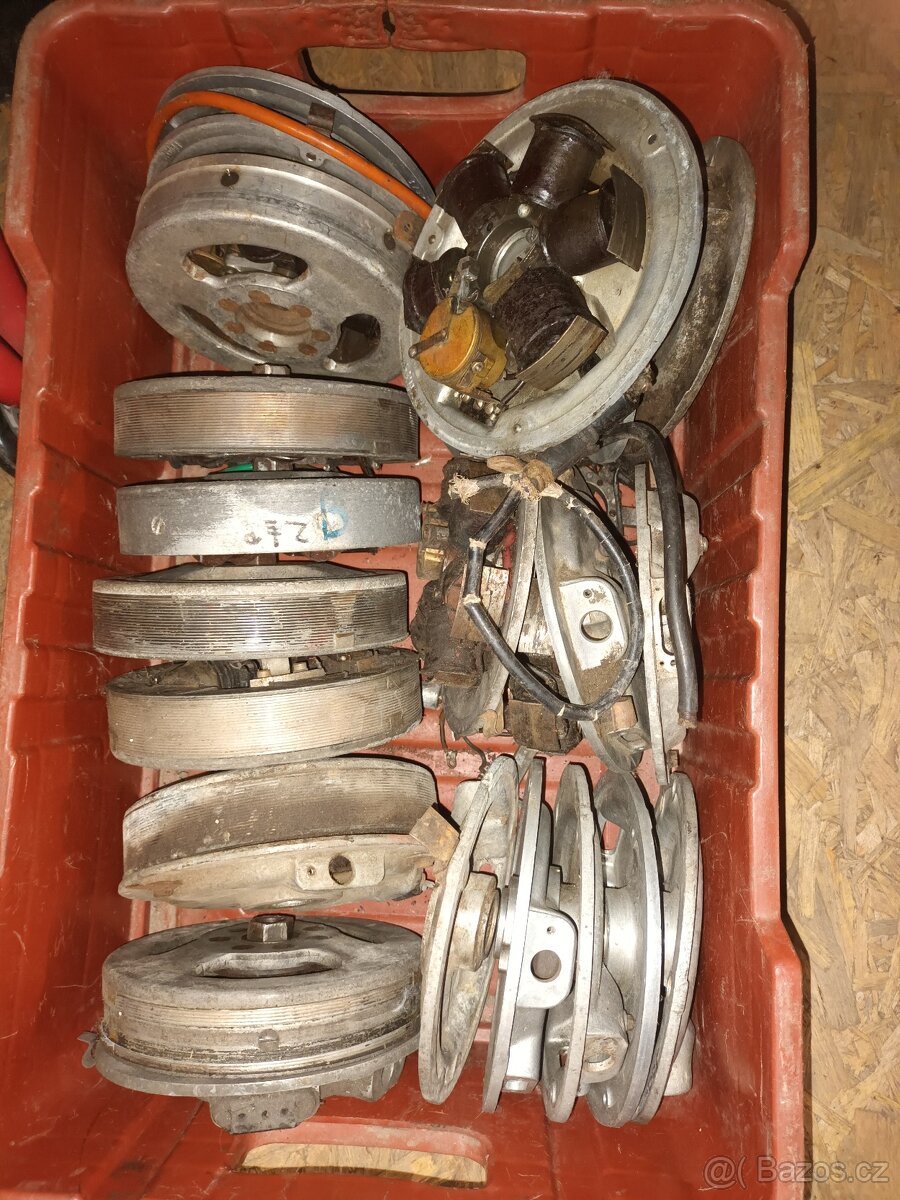 Jawa speciál zapalování