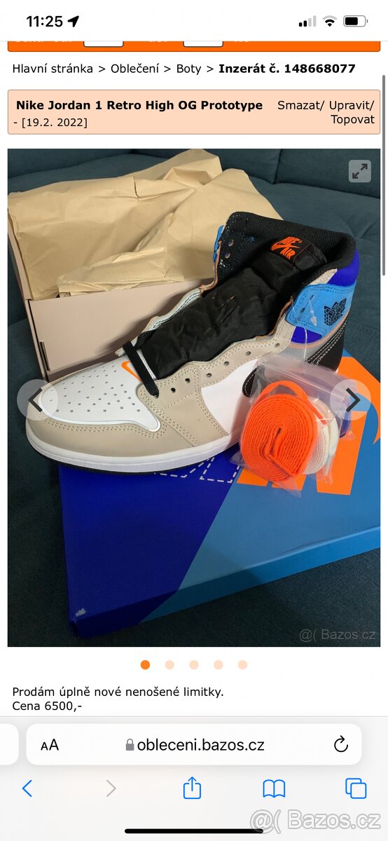 Nike Jordan 1 Retro High OG Prototype