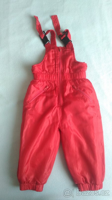 OP01-86 Oteplováky červené - vel. 86 SLEVA