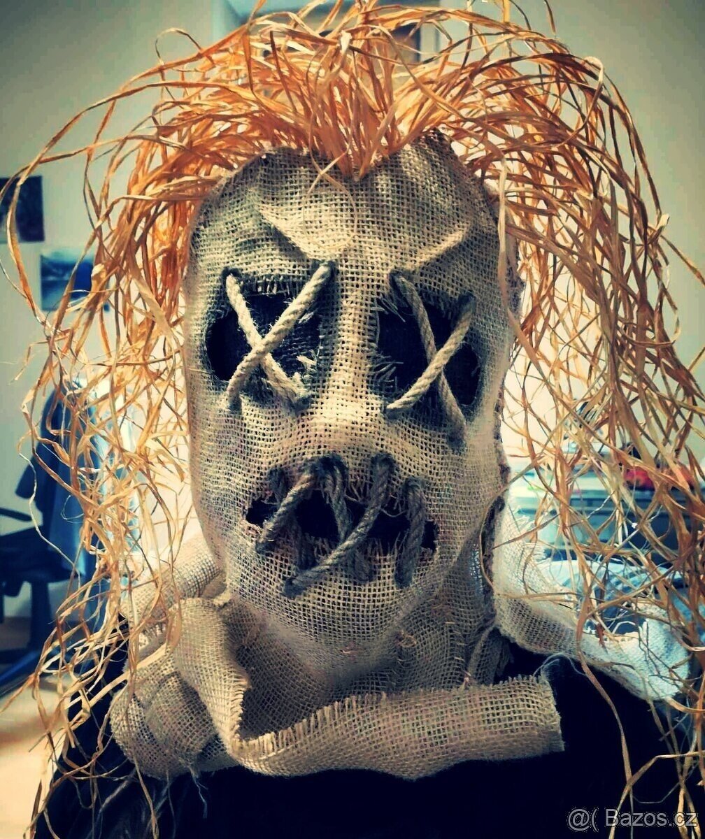 Hororová maska Scarecrow cornfield terror