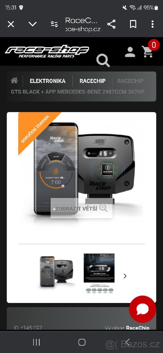 RACECHIP GTS BLACK + APP je po přehrání SW i na jiné značky