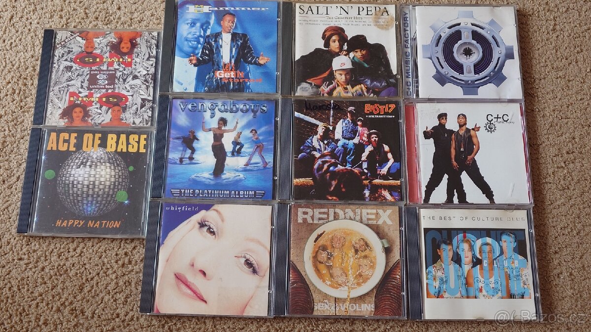 90's 2 Unlimited, Ace od Base, East 17, Vengaboys, Rednex