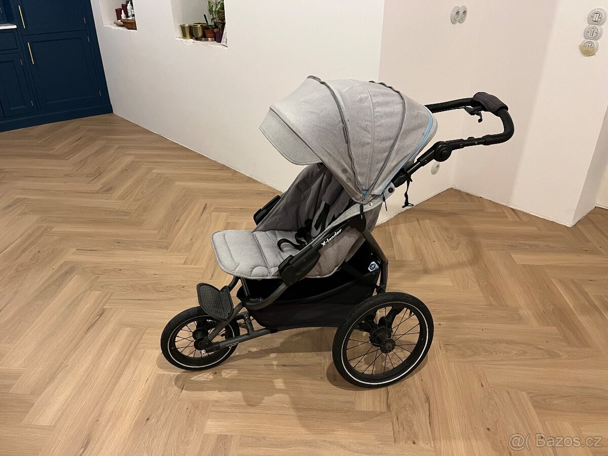 Kočárek x lander x run 2 korbičky