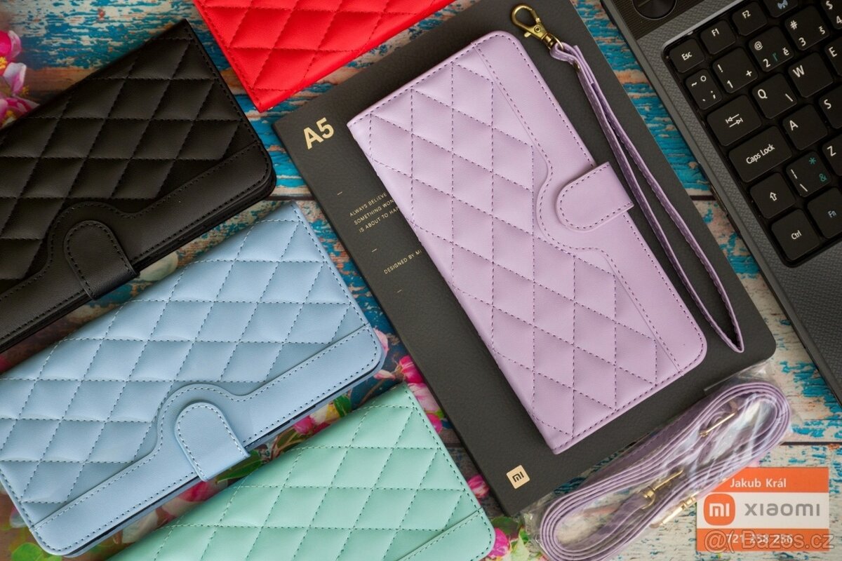 Zavírací pouzdro s poutky pro Xiaomi, Redmi i Poco