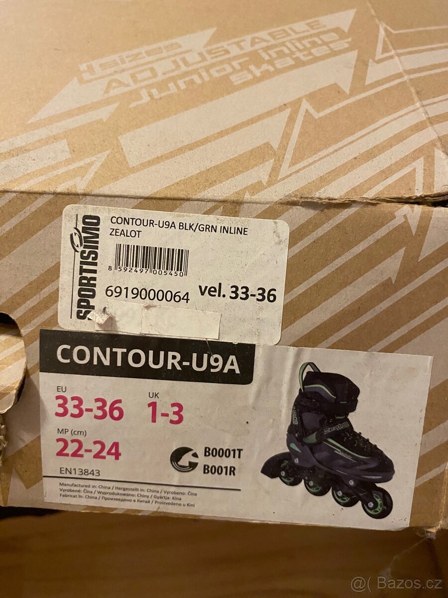 Prodám nastavitelné in line