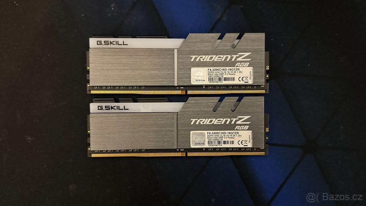 RAM DDR4 2x8GB (16GB) 3200MHz RGB