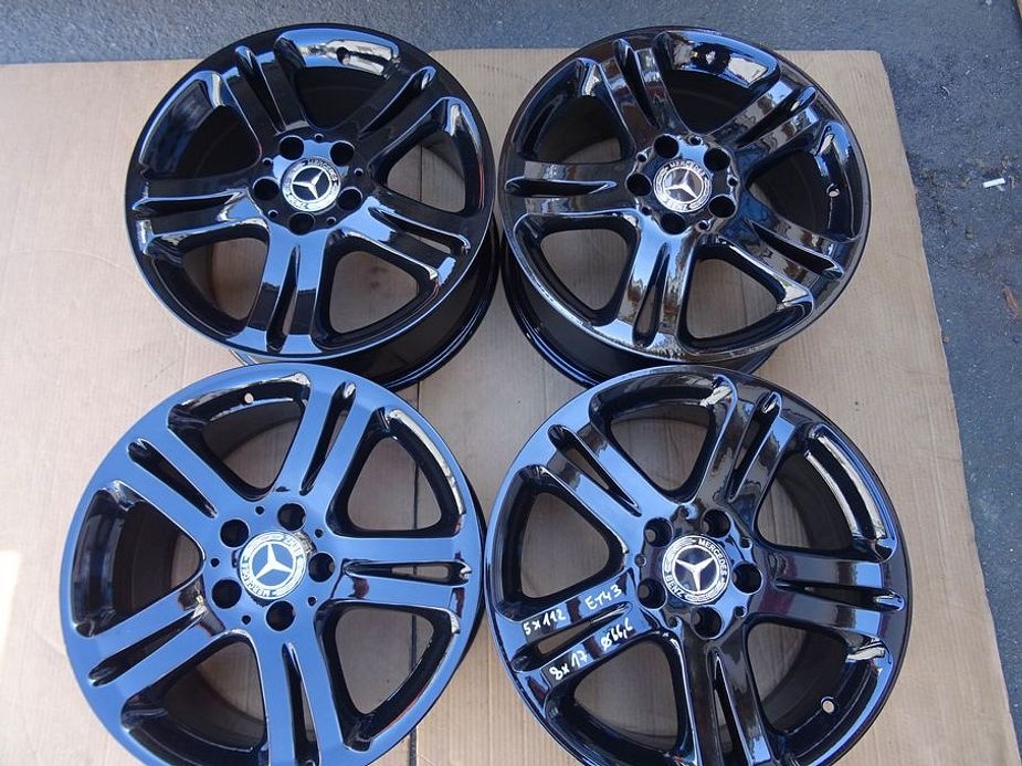Alu disky origo Mercedes, 17", 5x112, ET 43, šířka 8J
