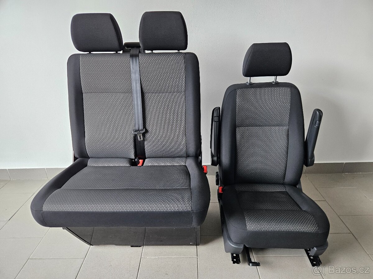 Přední Sedačky VW T6.1 - Top Stav