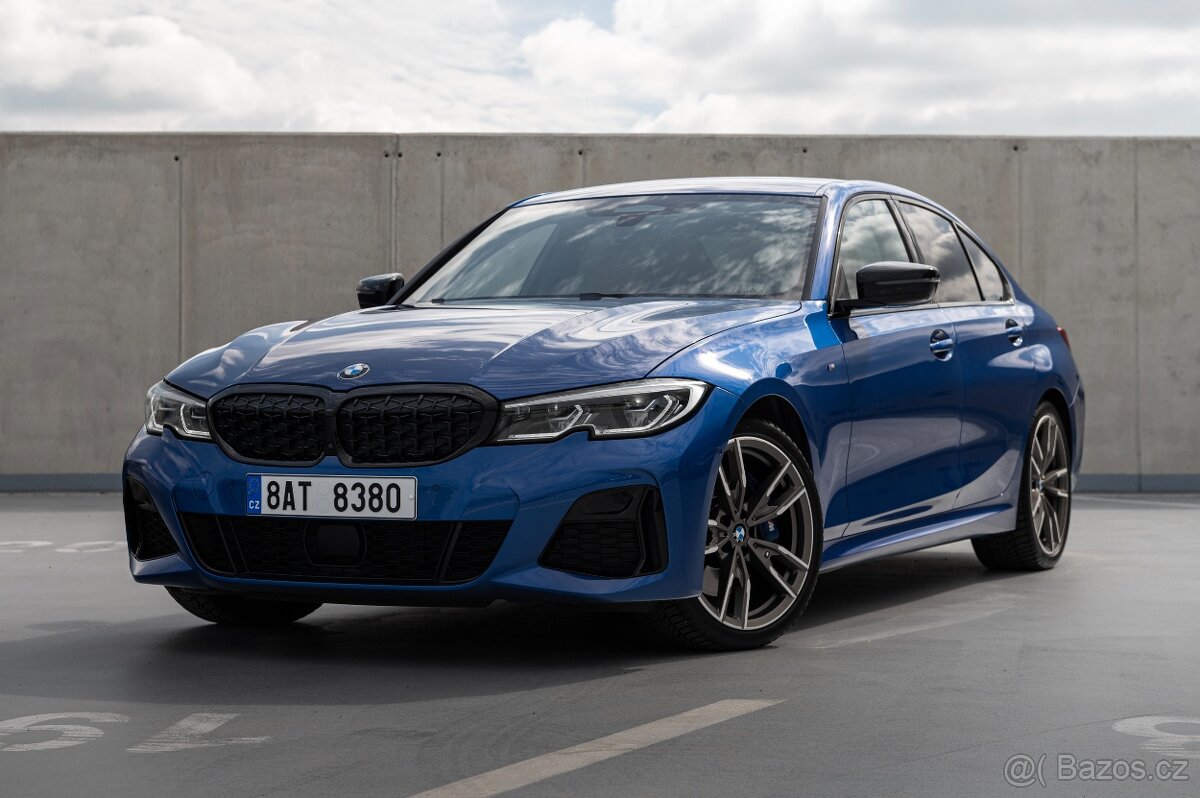 BMW M340i xDrive, 387k, Laser světla, DPH, 2. sada kol