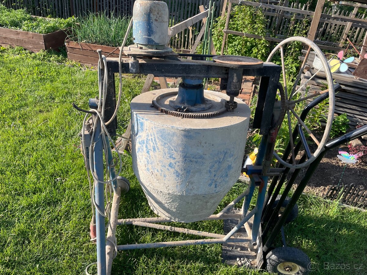 Míchačka domácí výroby 380V