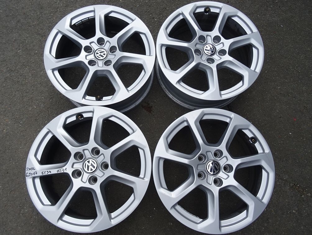 Alu disky origo VW, Seat, 17", 5x112, ET 39, šíře 6,5J