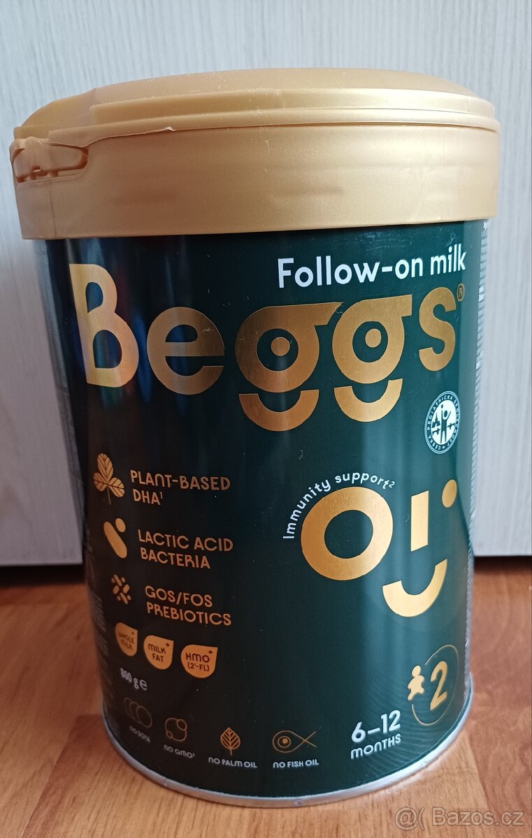 Beggs 2 pokračovací mléko 800 g
