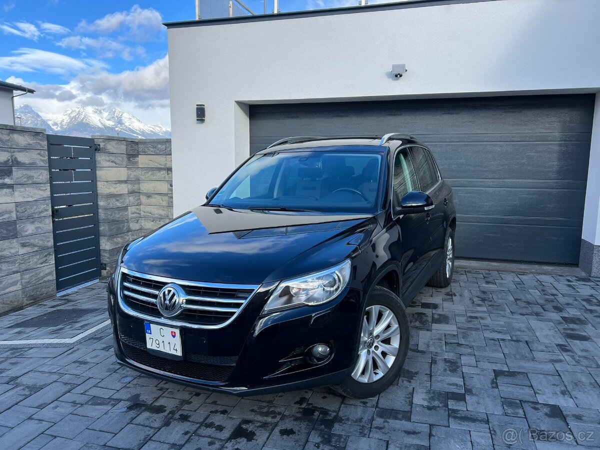 VW Tiguan 2.0 TSI benzin, 147 kw, 4X4, vyborny stav