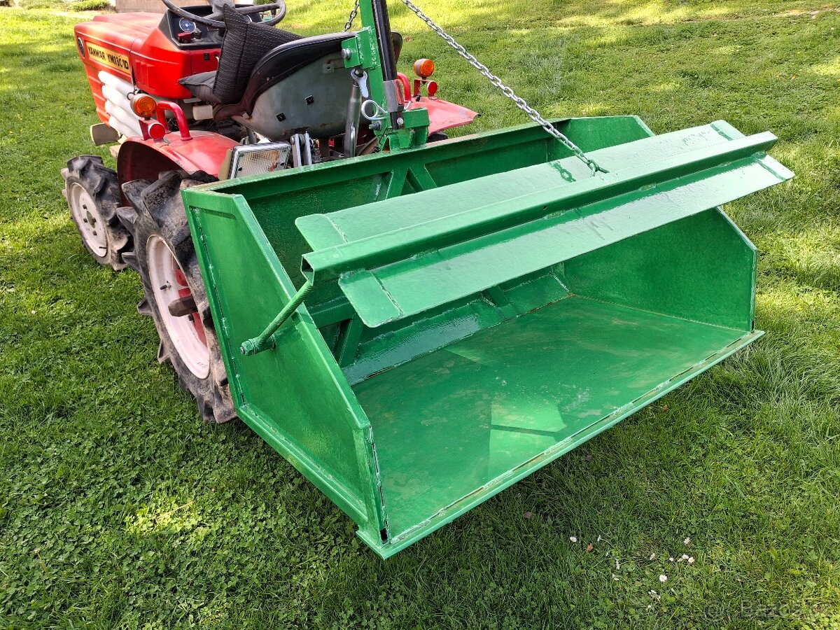 Přepravní bedna - radlice za malotraktor