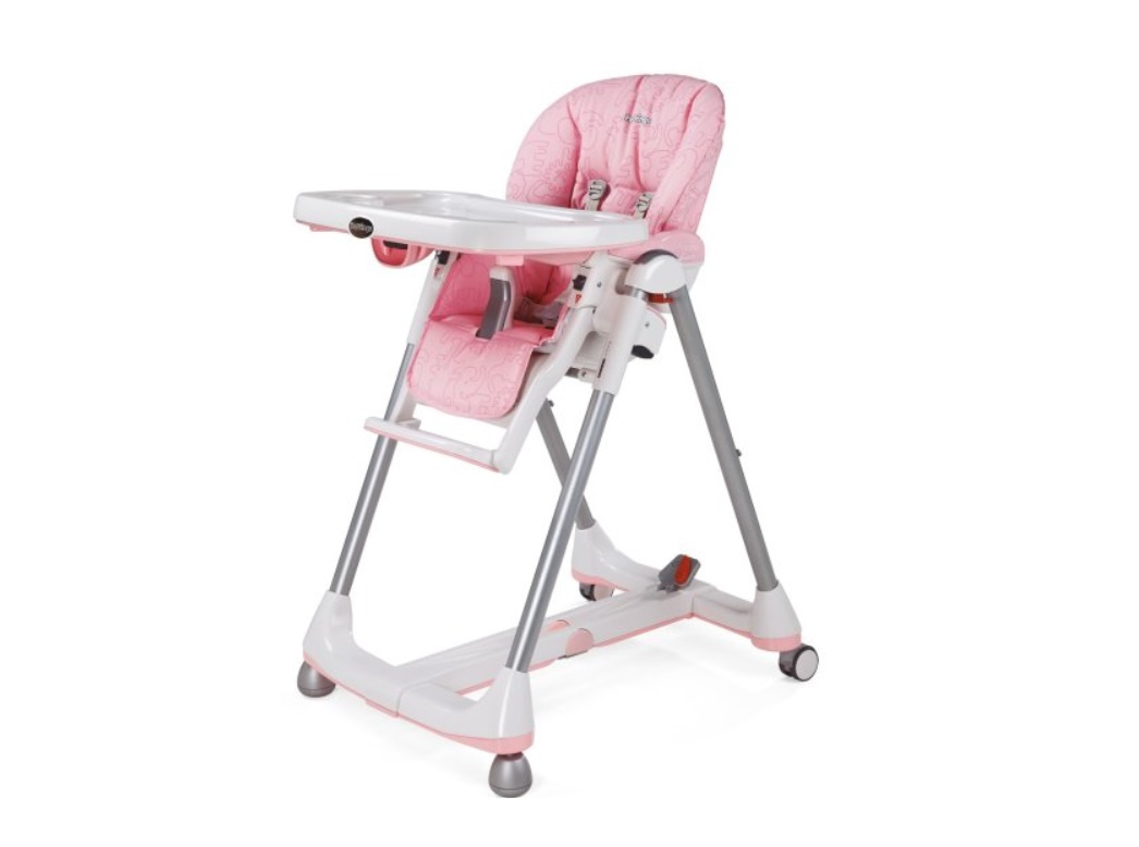 Jídelní židlička Peg Perego Prima Pappa růžová
