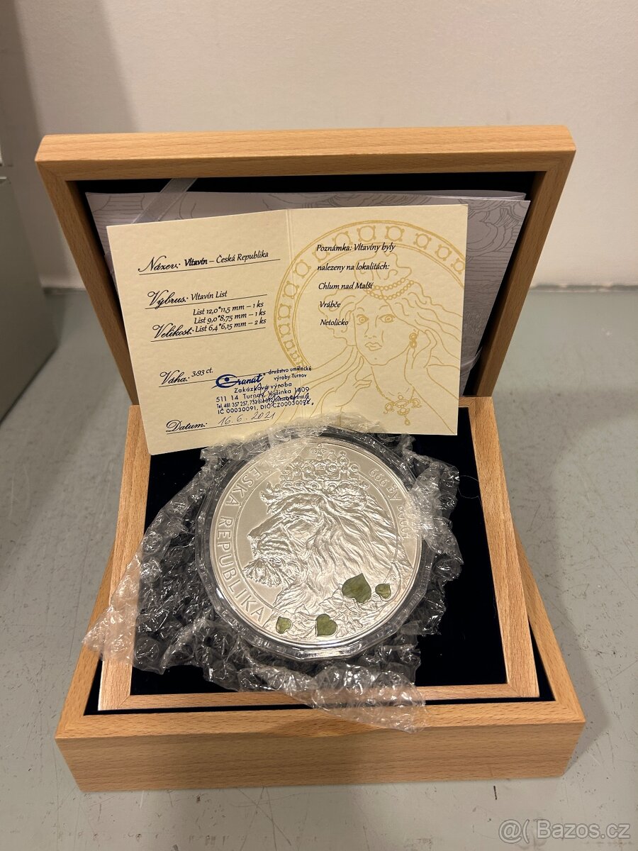 Strieborné kilogramové mince ČM