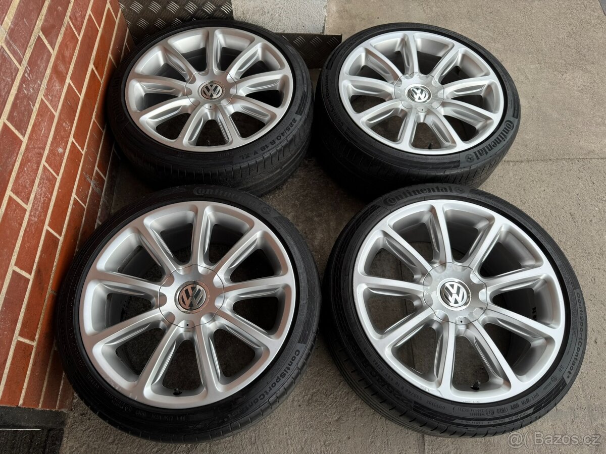 Alu 18" 5x112, orig. VW " VERA CRUZ ", + letní