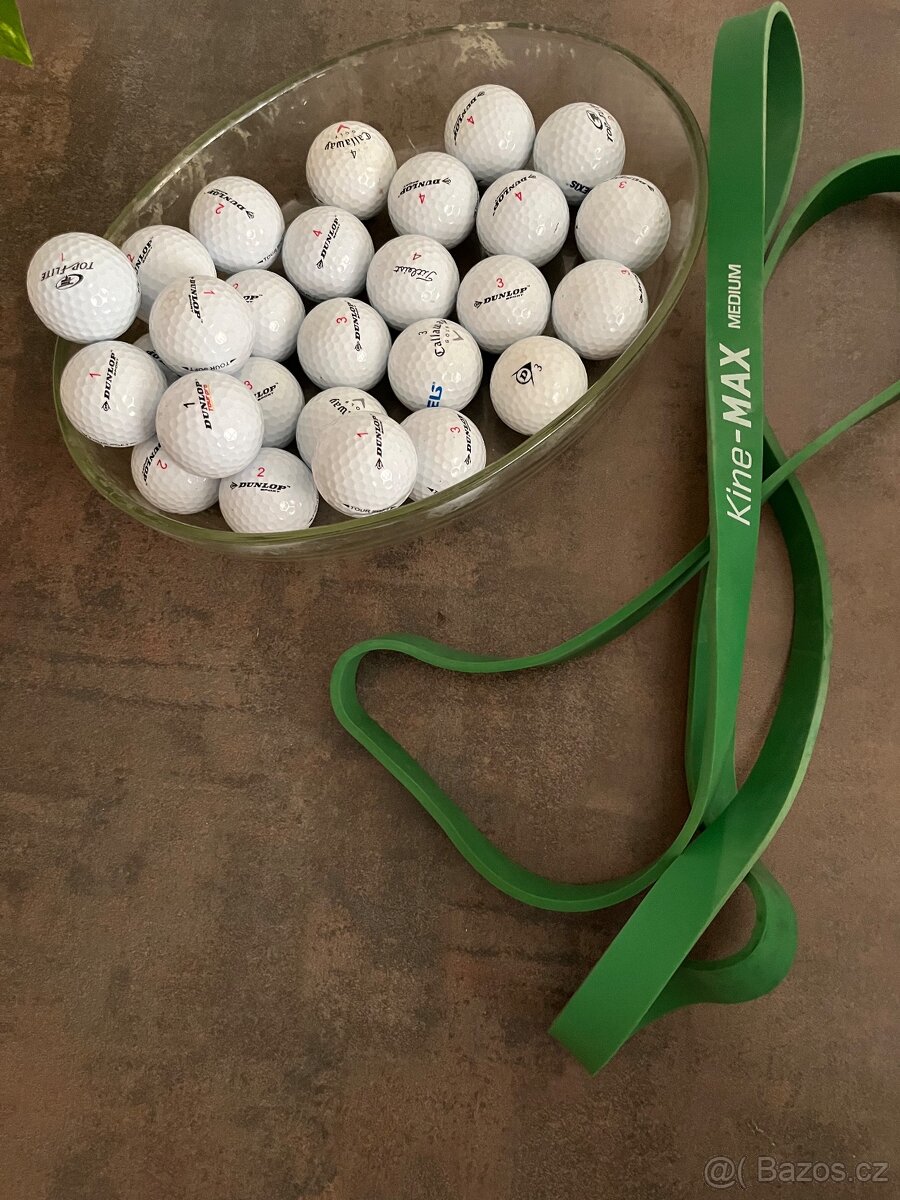 Golfové míčky 27 ks