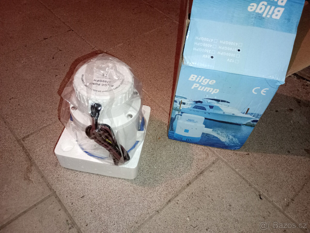 Elektrické čerpadlo na vodu 5l/s