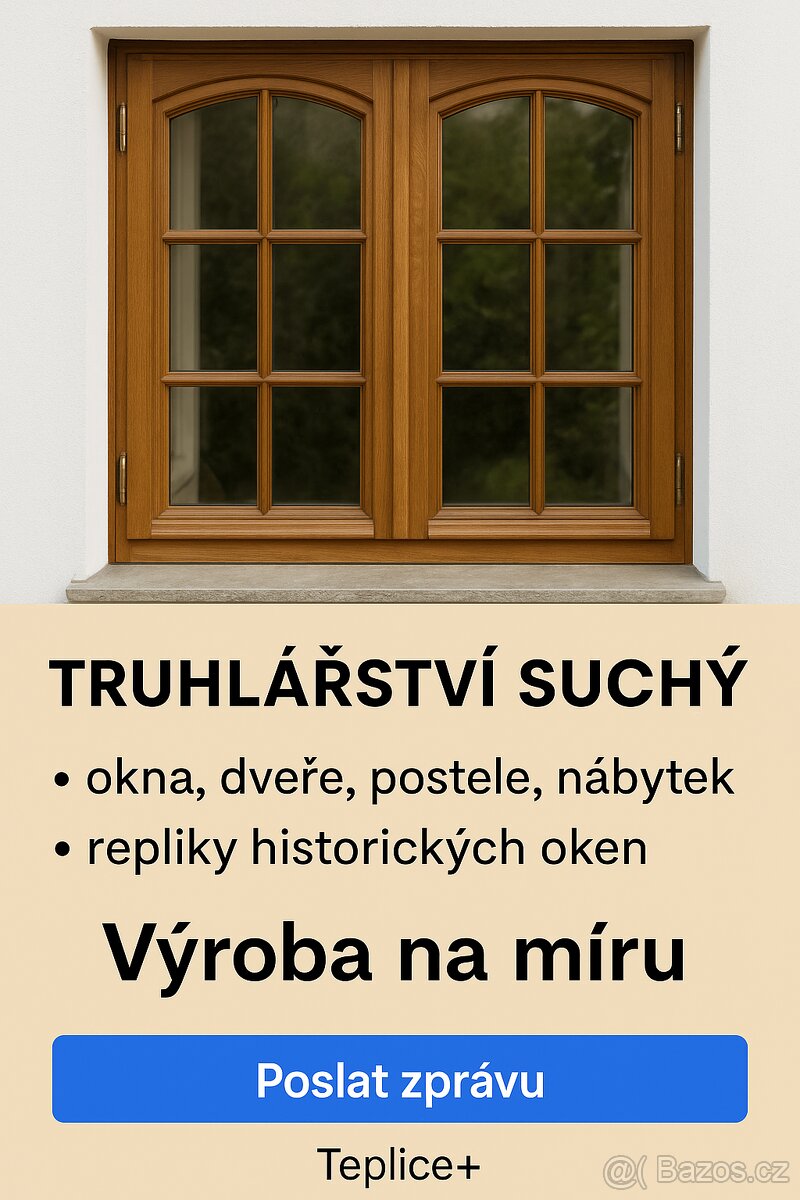 Truhlářství Suchý – Výroba na míru (okna, dveře, nábytek,atd